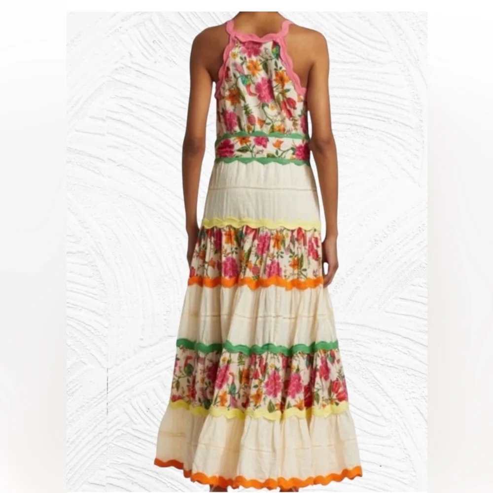 Farm Rio Toucans Garden Floral Dress - Picture 2 of 9